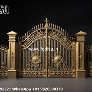Laser Cut Gate Design, Steel Door Gate Design Ms Gate Fabrication | Entrance Gates Design