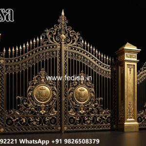 Aluminum Gate Design, Classic Gate Design Ms Gate Fabrication | Entrance Gates Design