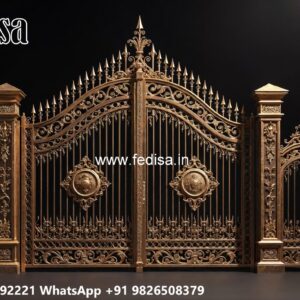 Gate Sheet Design, Cnc Main Gate Design Ms Gate Fabrication | Entrance Gates Design