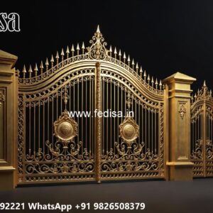 Laser Cut Gate Design, Gate Cover Design Ms Gate Fabrication | Entrance Gates Design