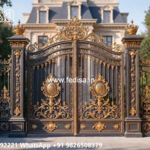 Parking Gate Design, Iron Gate Colour Design Ms Gate Fabrication | Entrance Gates Design