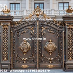 Laser Cut Gate Design, Iron Gate Design For Main Gate Ms Gate Fabrication | Entrance Gates Design