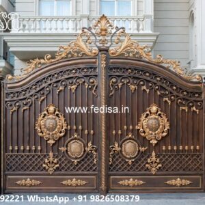 Simple Gate Design For Home, Mesh Gate Design Ms Gate Fabrication | Entrance Gates Design