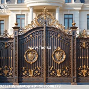 Laser Cut Gate Design, Loha Get Dijain Ms Gate Fabrication | Entrance Gates Design