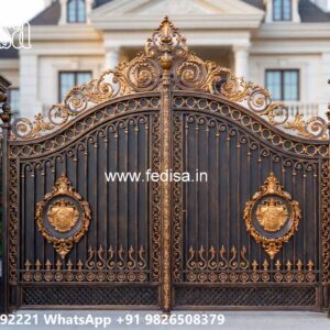 Aluminum Gate Design, Wooden Garden Gate Designs Ms Gate Fabrication | Entrance Gates Design