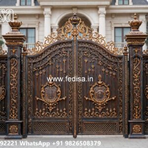 Aluminum Gate Design, Lohar Gate Design Ms Gate Fabrication | Entrance Gates Design