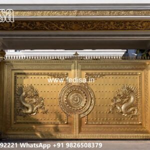 Front Garden Gates, Main Gate Flower Design Ms Gate Fabrication | Entrance Gates Design