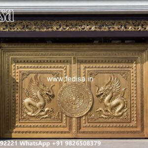 Laser Cut Gate Design, Sliding Main Gate Design For Home Ms Gate Fabrication | Entrance Gates Design