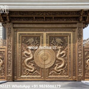 Laser Cut Gate Design, Main Gate Railing Design Ms Gate Fabrication | Entrance Gates Design