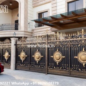 Iron Grill Gate, Stainless Steel Fence Design Ms Gate Fabrication | Entrance Gates Design