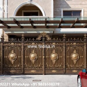 Gate Sheet Design, Modern Wrought Iron Fence Ms Gate Fabrication | Entrance Gates Design