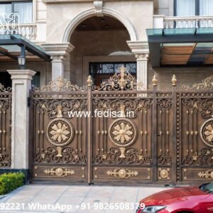 Parking Gate Design, Ss Pipe Gate Design Ms Gate Fabrication | Entrance Gates Design