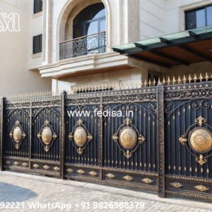 Best Gate Design For Home, Angle Gate Design Ms Gate Fabrication | Entrance Gates Design