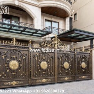 Laser Cut Gate Design, Iron Steel Gate Design Ms Gate Fabrication | Entrance Gates Design