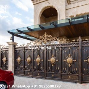 Best Gate Design For Home, New Iron Gate Design Ms Gate Fabrication | Entrance Gates Design