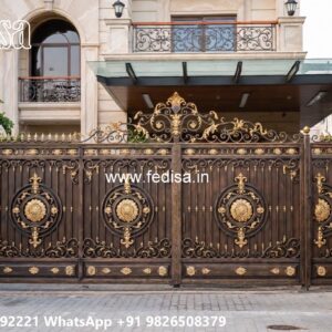 Iron Grill Gate, Modern Wrought Iron Gates Ms Gate Fabrication | Entrance Gates Design
