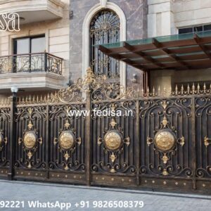 Simple Gate Design For Home, New Steel Gate Design 2026 Ms Gate Fabrication | Entrance Gates Design