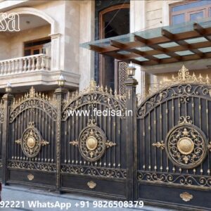 Ss Steel Gate Design, Loha Ka Gate Design Ms Gate Fabrication | Entrance Gates Design
