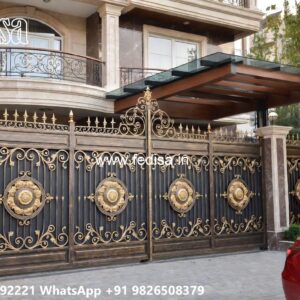 Front Garden Gates, Main Gate Grill Colour Ms Gate Fabrication | Entrance Gates Design