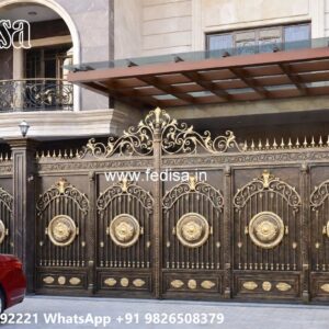 Iron Grill Gate, Main Gate Upper Design Ms Gate Fabrication | Entrance Gates Design