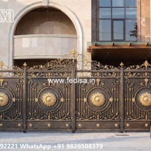Laser Cut Gate Design, Simple Main Gate Design 2026 Ms Gate Fabrication | Entrance Gates Design