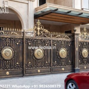 Ss Steel Gate Design, Maharaja Gate Design 2026 Ms Gate Fabrication | Entrance Gates Design