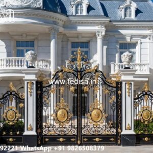 Simple Gate Design For Home, Galvanized Gate Design Ms Gate Fabrication | Entrance Gates Design