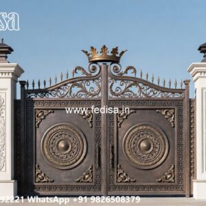 Simple Gate Design For Home, Gate Slope Design Swing Gates And Sliding Gates