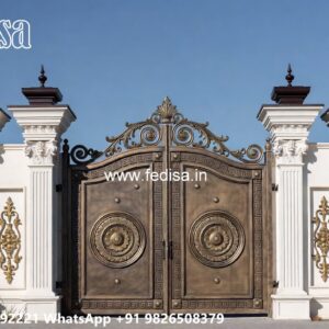 Front Garden Gates, Big Iron Gate Design Swing Gates And Sliding Gates