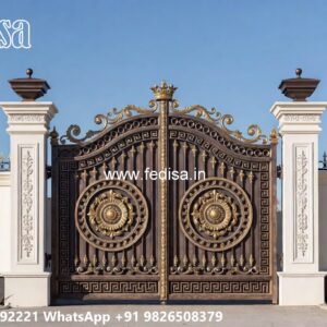 Parking Gate Design, Front Door Security Gate Designs Swing Gates And Sliding Gates