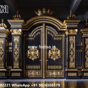 Laser Cut Gate Design, Rajwadi Main Gate Design Swing Gates And Sliding Gates