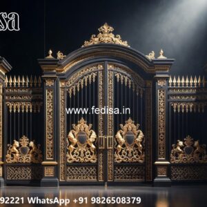 Aluminum Gate Design, Contemporary Metal Gates Swing Gates And Sliding Gates