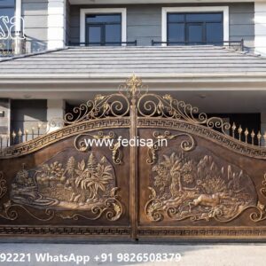 Simple Gate Design For Home, House Boundary Gate Design Swing Gates And Sliding Gates