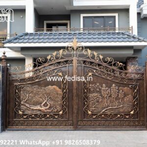 Best Gate Design For Home, Lohe Ke Gate Fancy Swing Gates And Sliding Gates