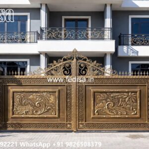 Aluminum Gate Design, Office Main Gate Design Swing Gates And Sliding Gates