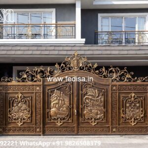 Simple Gate Design For Home, Modern Iron Fence Designs Swing Gates And Sliding Gates