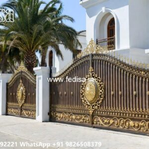 Front Garden Gates, Modern Iron Main Gate Design Swing Gates And Sliding Gates