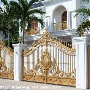 Parking Gate Design, Lohe Ka Sliding Gate Swing Gates And Sliding Gates