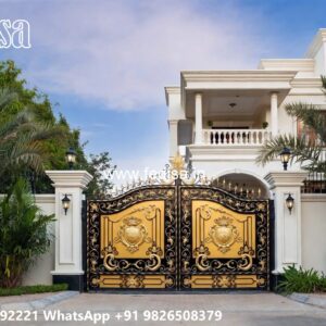 Aluminum Gate Design, Front Gate Railing Design Swing Gates And Sliding Gates