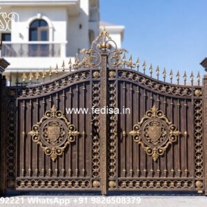 Simple Gate Design For Home, Grill Boundary Wall Swing Gates And Sliding Gates