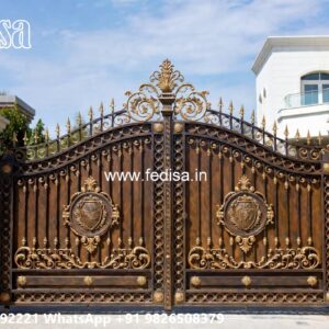 Front Garden Gates, Gate With Wall Design Swing Gates And Sliding Gates