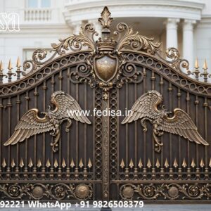Aluminum Gate Design, Main Gate Cover Design Swing Gates And Sliding Gates