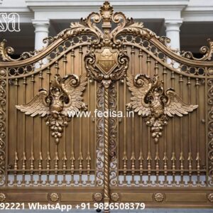 Iron Grill Gate, Iron Main Gate Handle Design Swing Gates And Sliding Gates