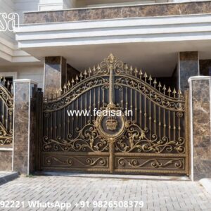 Best Gate Design For Home, Single Gate Colour Swing Gates And Sliding Gates