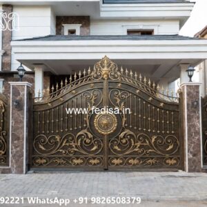 Iron Grill Gate, Contemporary House Gate Design Swing Gates And Sliding Gates