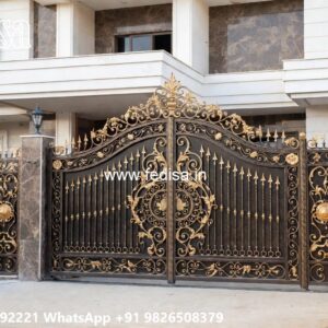 Parking Gate Design, Modern Courtyard Gate Swing Gates And Sliding Gates