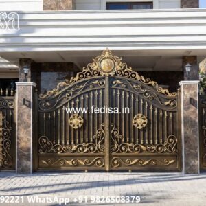 Best Gate Design For Home, Rod Iron Fence Designs Swing Gates And Sliding Gates