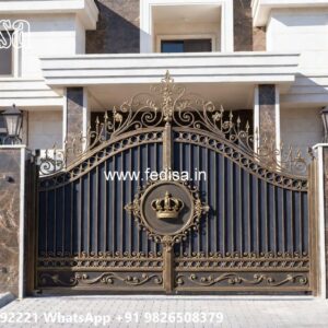 Ss Steel Gate Design, Compound Safety Grill Swing Gates And Sliding Gates