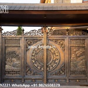 Simple Gate Design For Home, Modern Gate Design Steel Swing Gates And Sliding Gates