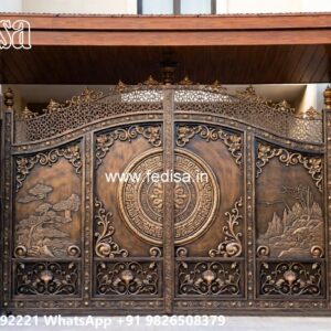 Laser Cut Gate Design, Fencing Door Design Swing Gates And Sliding Gates